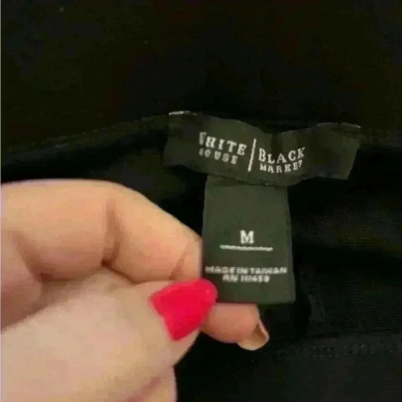 Women’s black leggings by White House Black Market in size Medium. - Picture 2 of 3